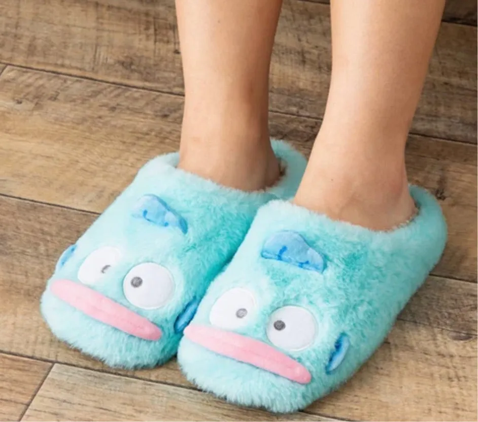 My Melody / Pochacco/ Kuromi / Hello Kitty / Pompompurin / Hangyodon/ Piano / Cinnamoroll / Little Twin Stars/ Room Slippers Shoes Slippers
