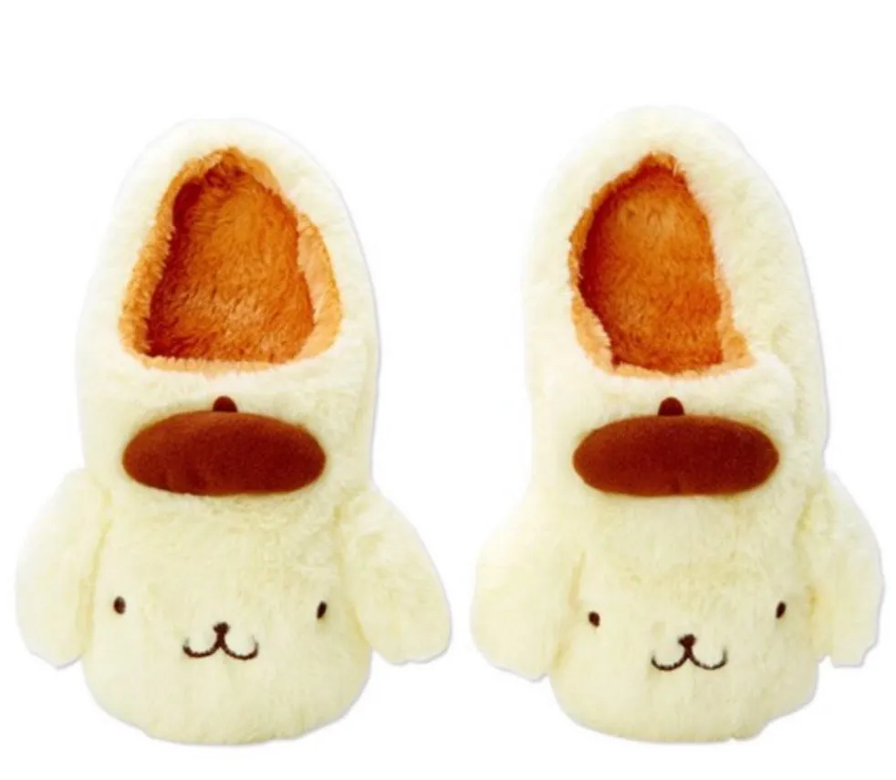 My Melody / Pochacco/ Kuromi / Hello Kitty / Pompompurin / Hangyodon/ Piano / Cinnamoroll / Little Twin Stars/ Room Slippers Shoes Slippers