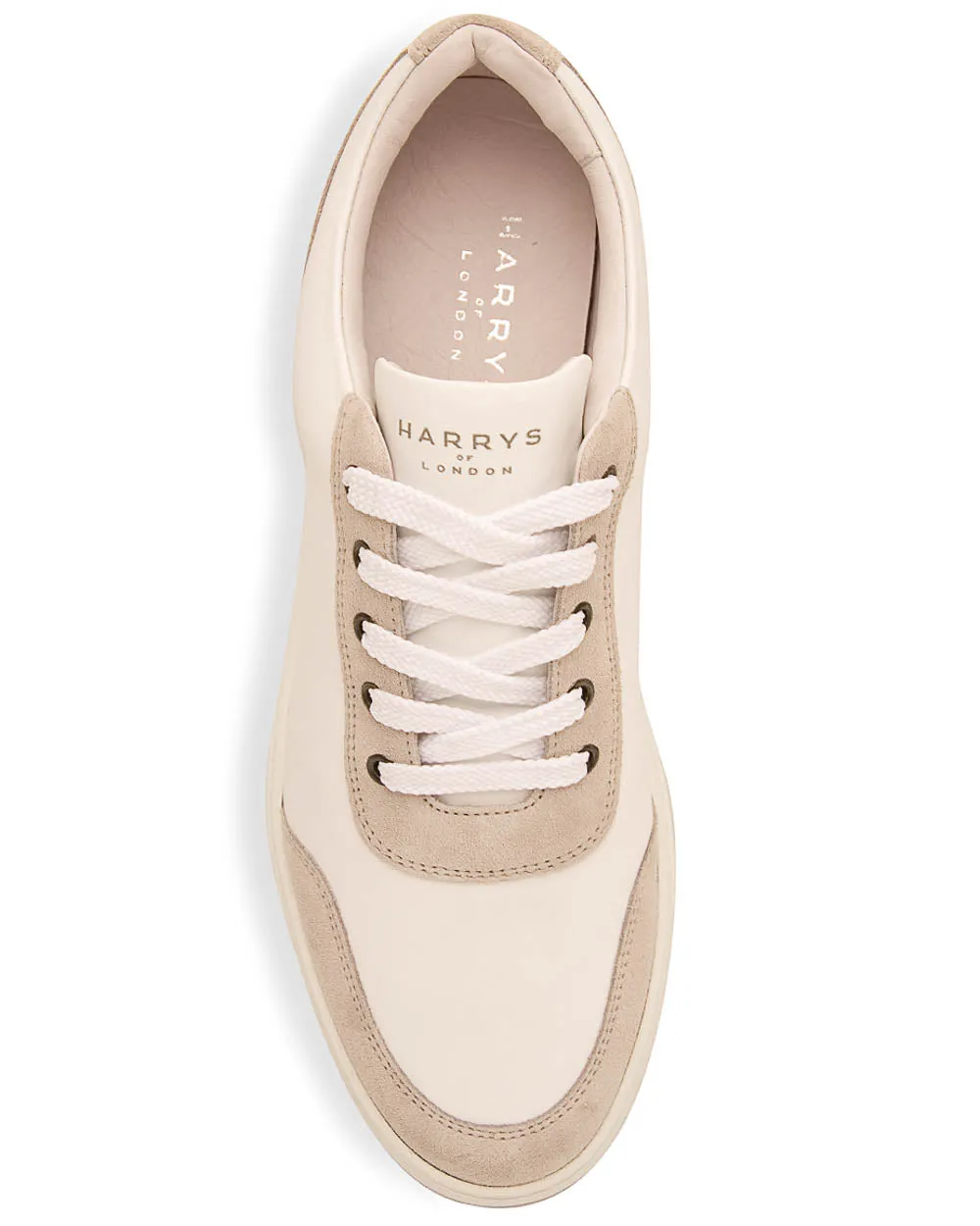 Nimble Sneaker in White Light Grey