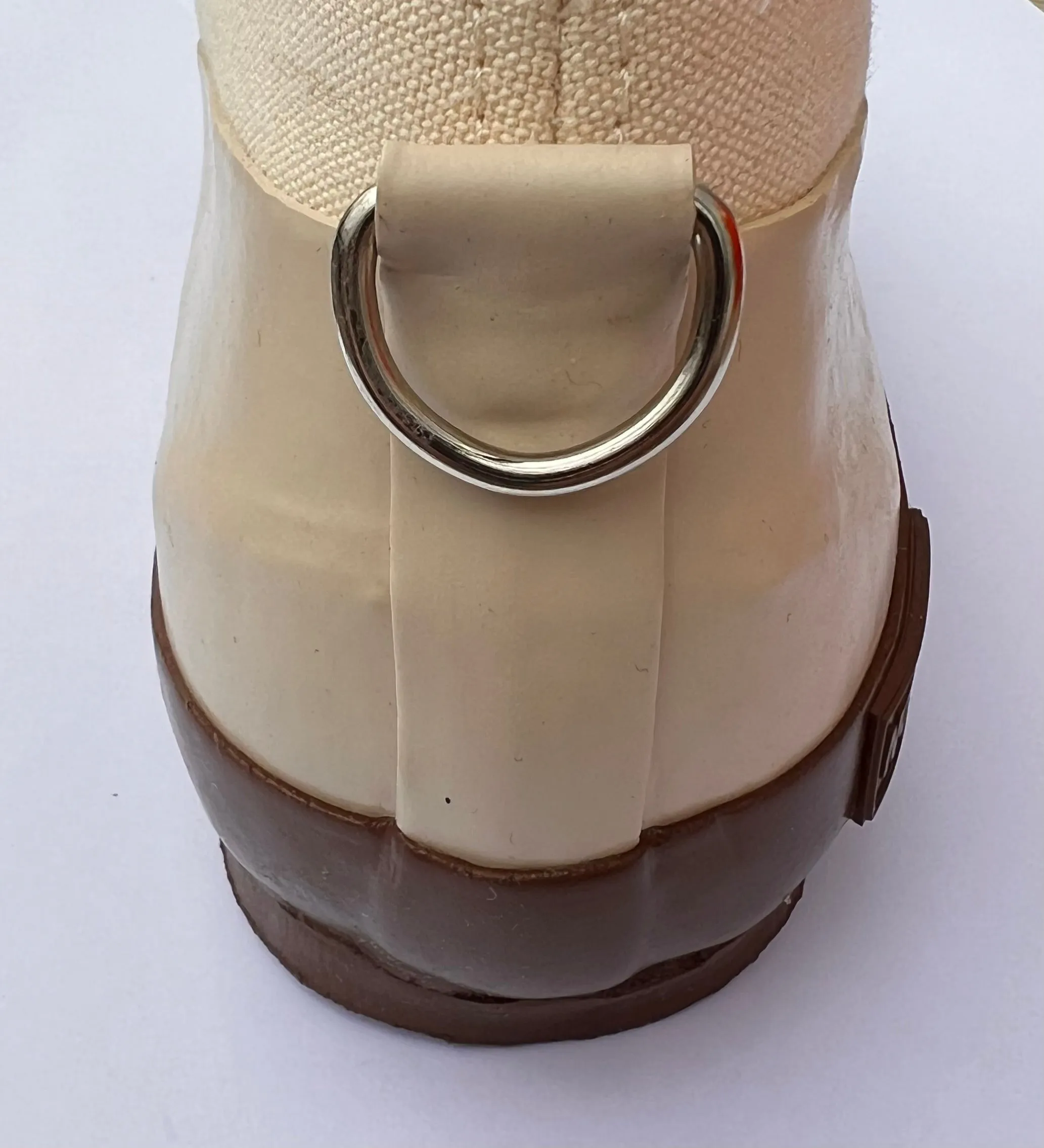 Novesta Rubber Sneaker Low Ecru / Brown