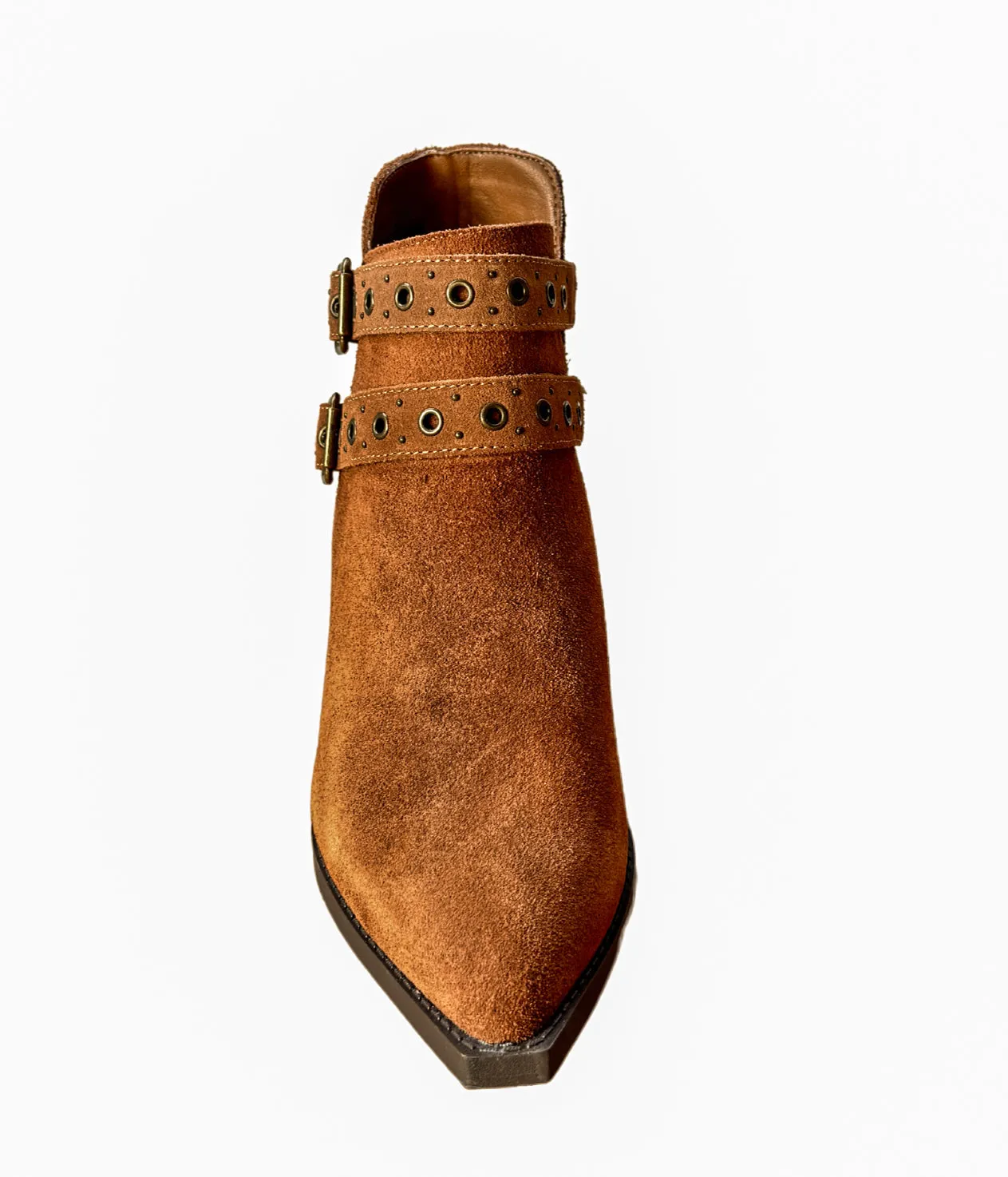 ONLINE EXCLUSIVE Elsa Leather Ankle Boot in Tan