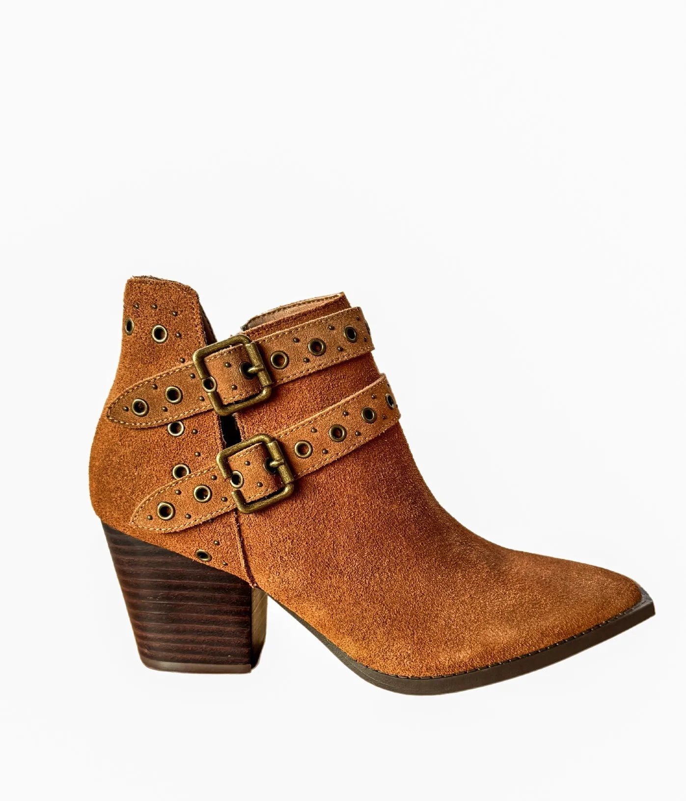 ONLINE EXCLUSIVE Elsa Leather Ankle Boot in Tan