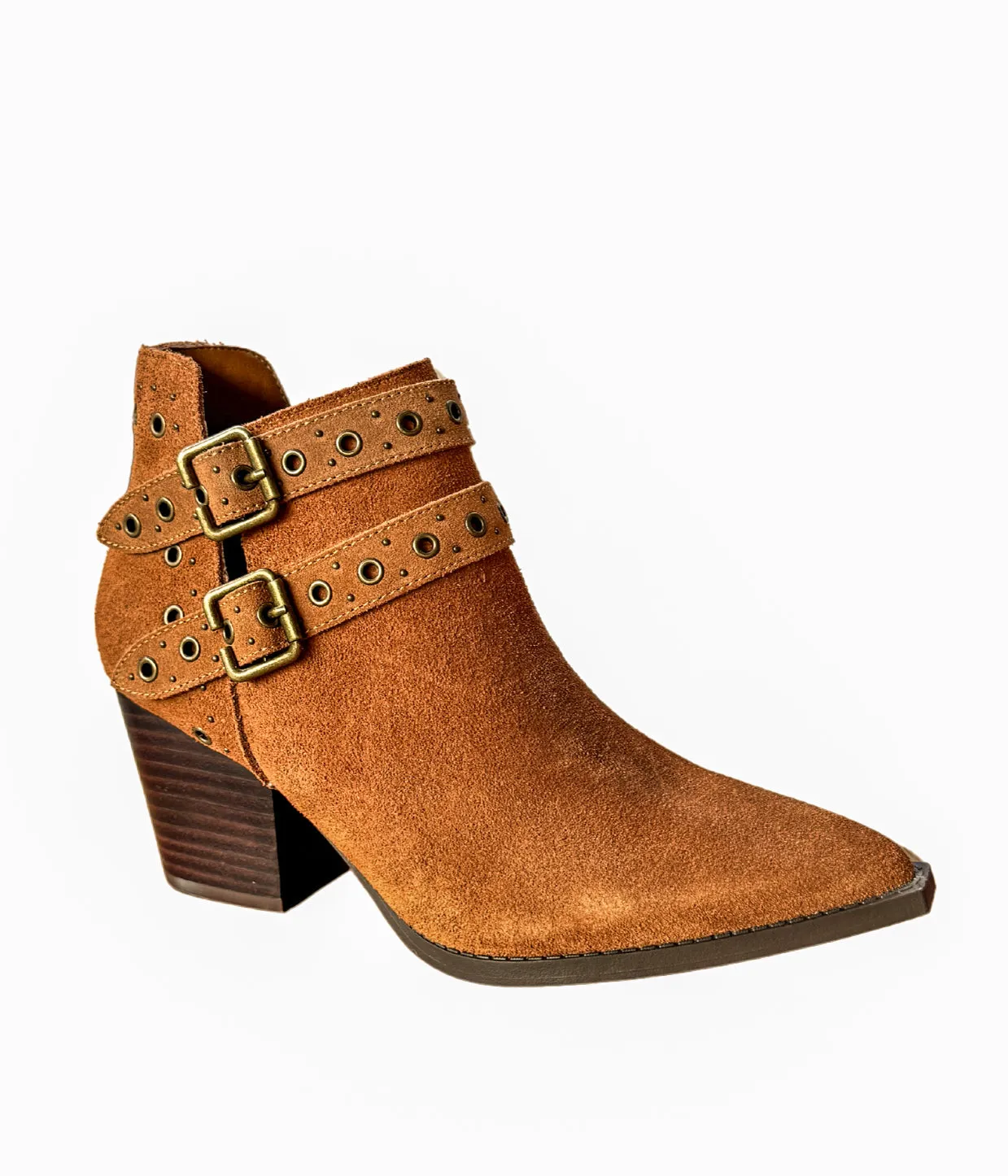 ONLINE EXCLUSIVE Elsa Leather Ankle Boot in Tan