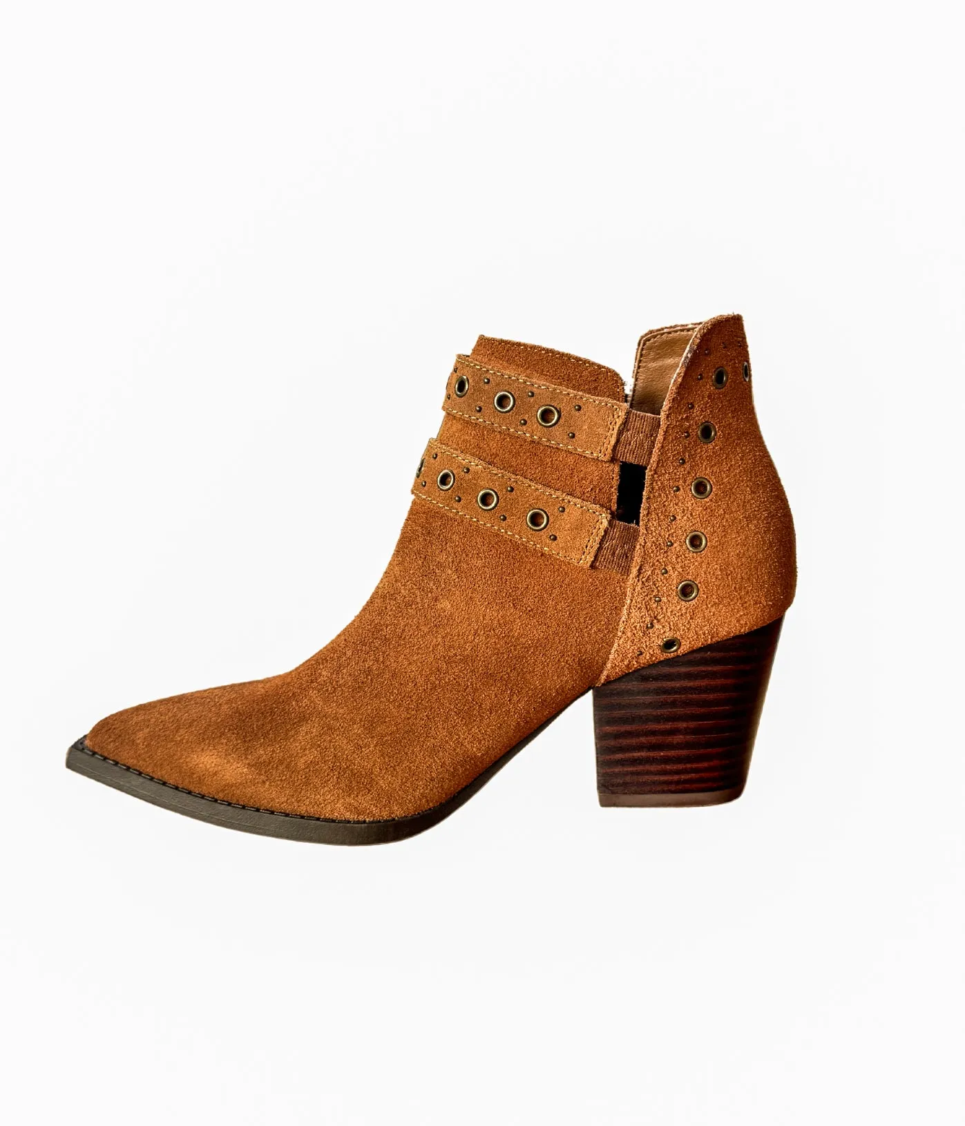ONLINE EXCLUSIVE Elsa Leather Ankle Boot in Tan