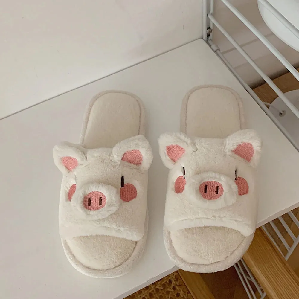 Piggy Plush Slippers