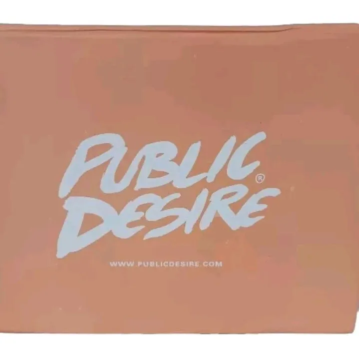 Public Desire Nude Beige Suede Boots, Size US 5