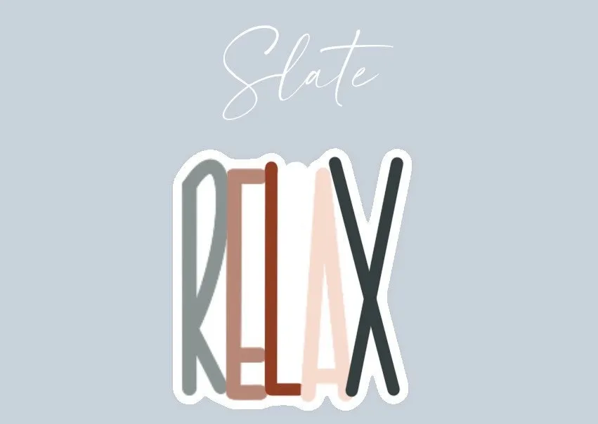 Relax Sticker