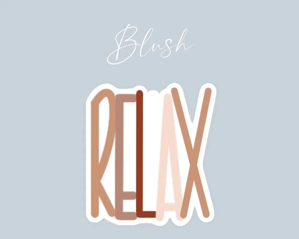 Relax Sticker