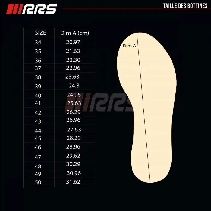 RRS FIA Fireproof Racing Boots - Red