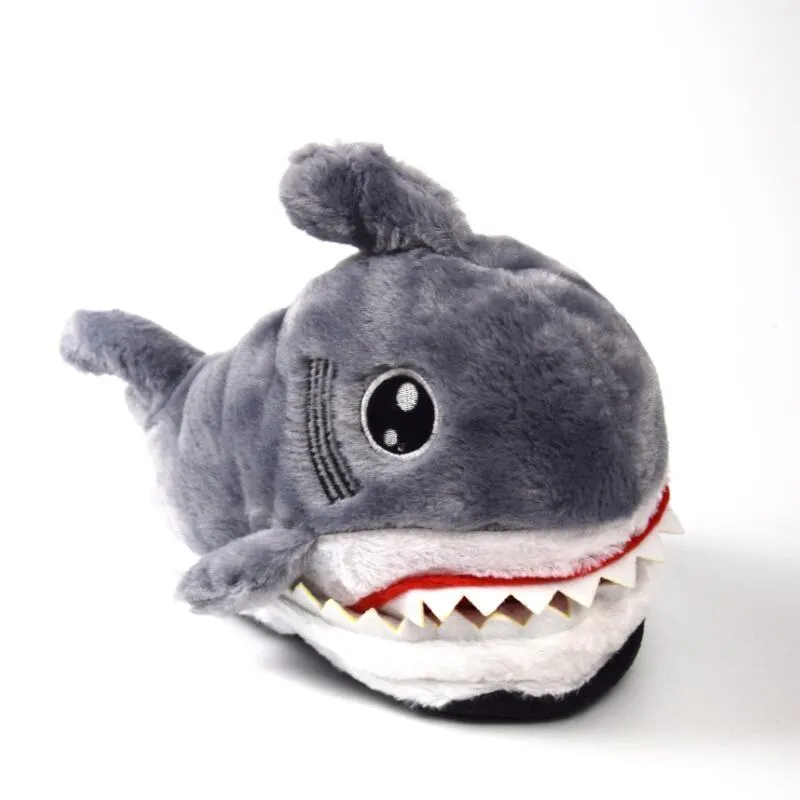 Shark Plush Slippers
