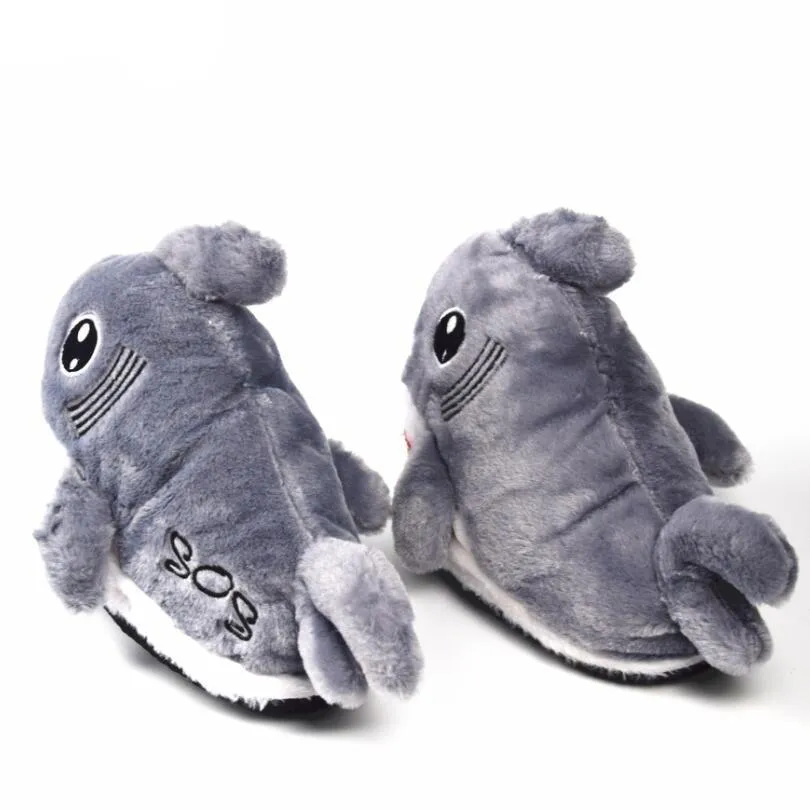 Shark Plush Slippers