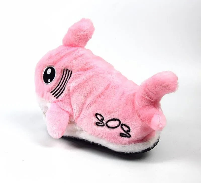 Shark Plush Slippers