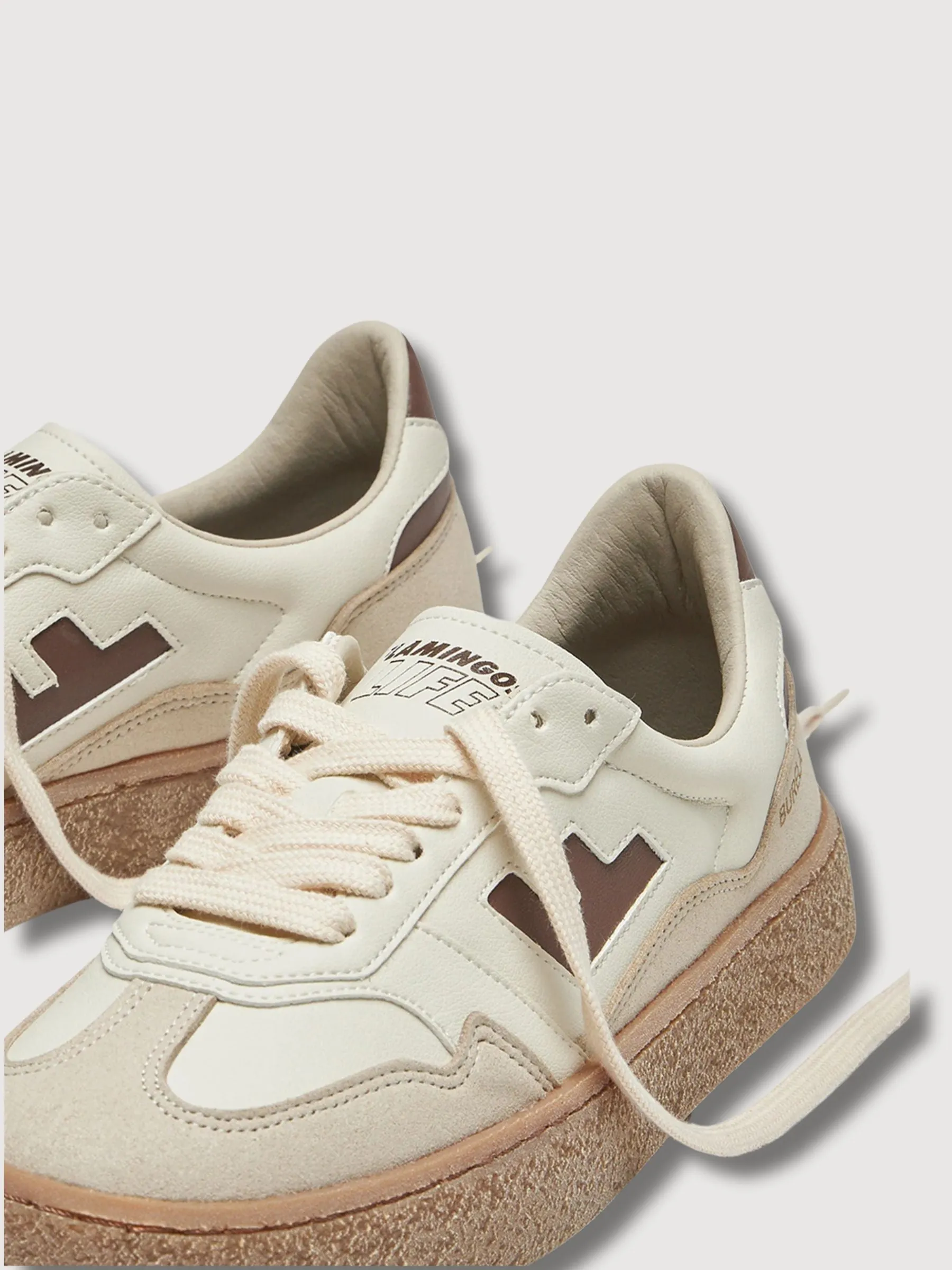 Sneakers Burela Bold Cacao | Flamingos Life