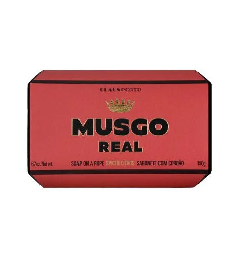 Soap on a rope, Spiced Citrus Musgo Real