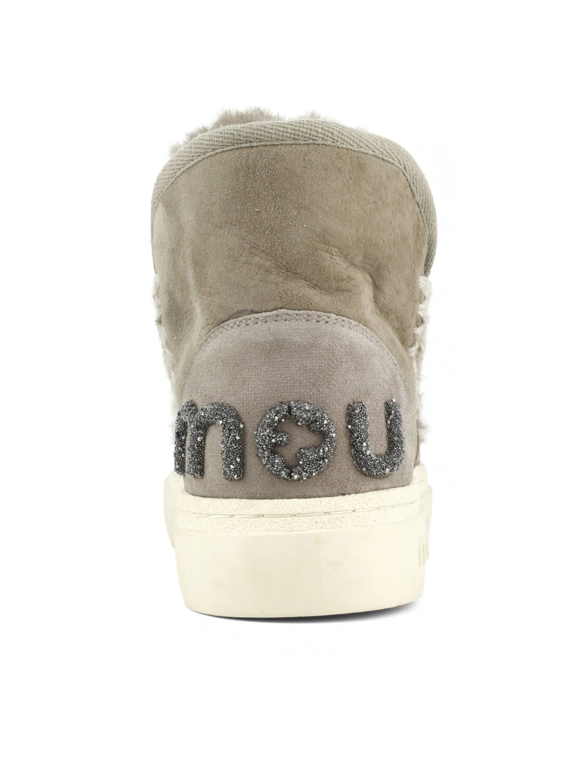 Stivaletto in Montone Sneakers Bold Glitter Grigio