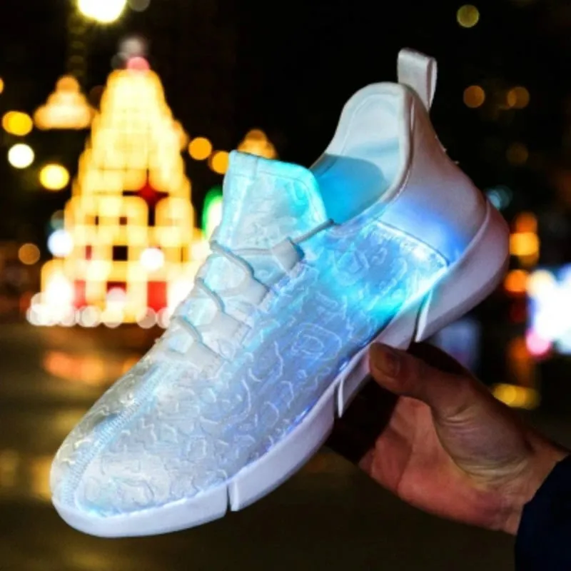 Summer Boy Luminous Glowing Sneakers Men Women Girls Kids