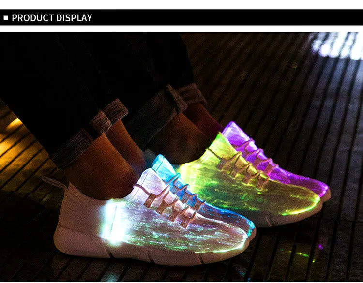 Summer Boy Luminous Glowing Sneakers Men Women Girls Kids