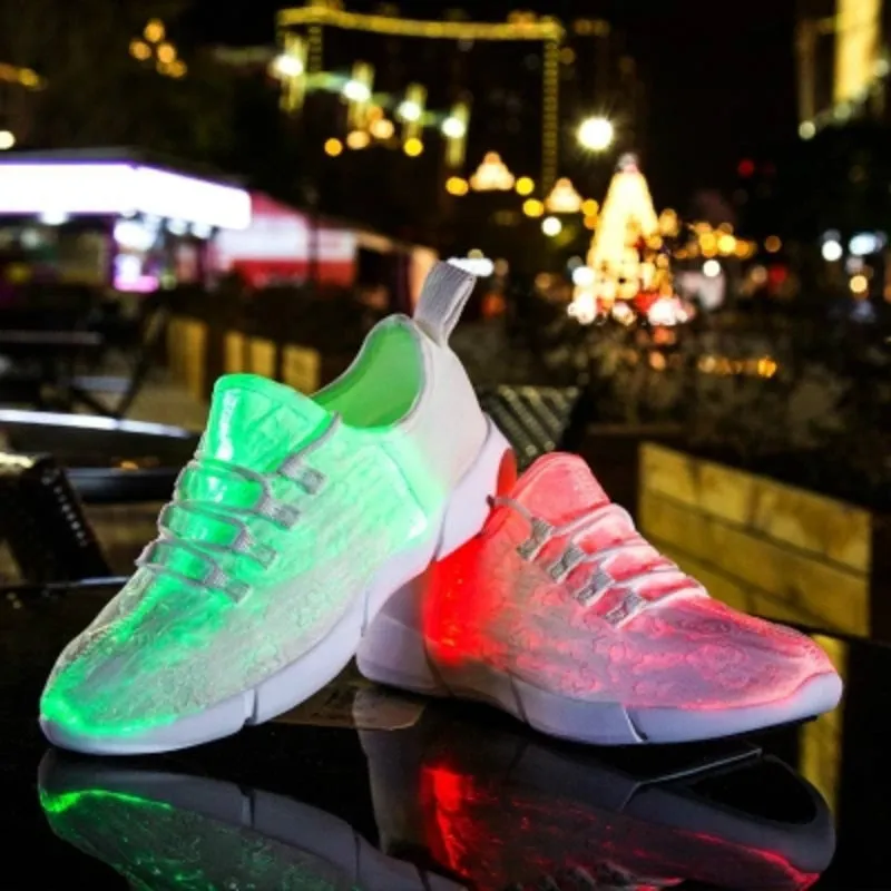 Summer Boy Luminous Glowing Sneakers Men Women Girls Kids