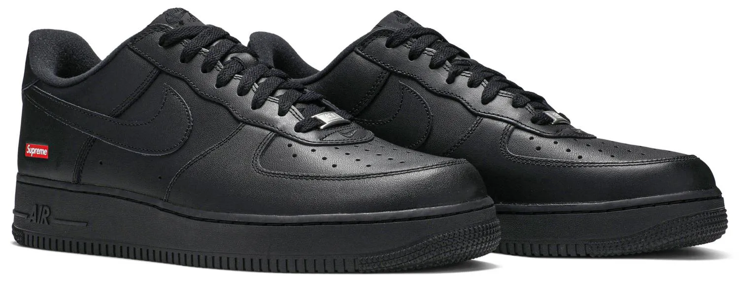 Supreme x Air Force 1 Low 'Box Logo - Black'