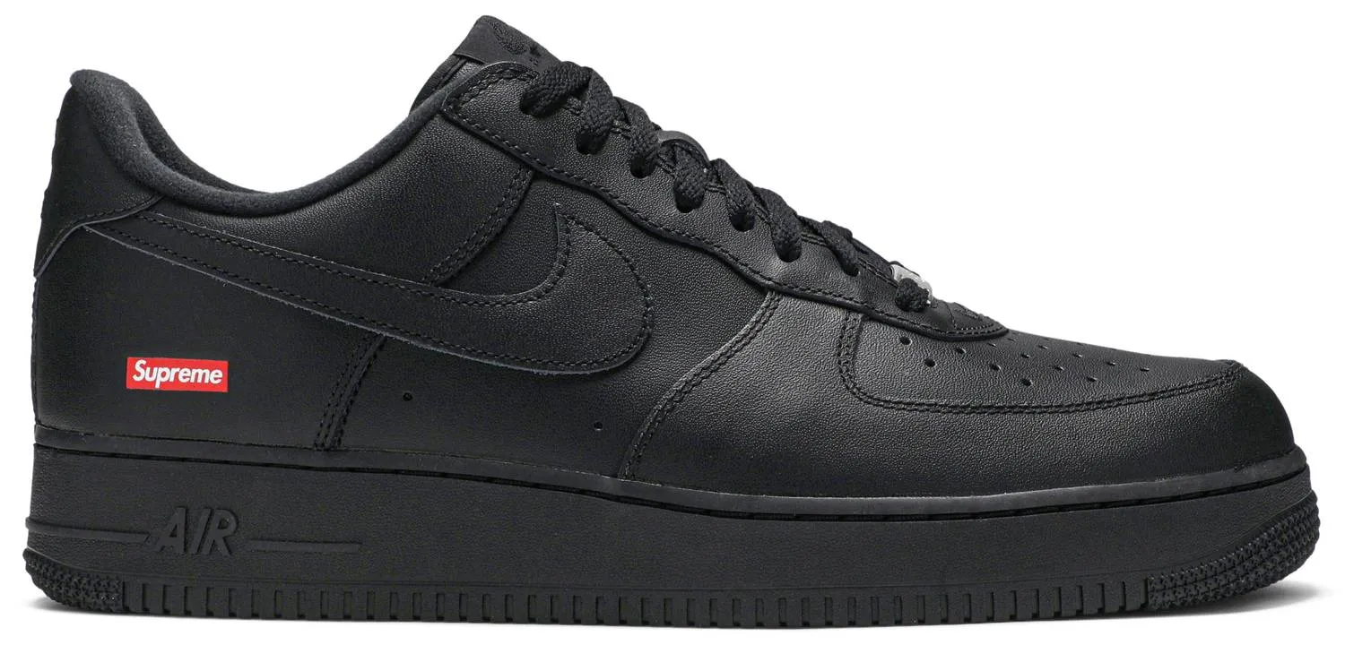 Supreme x Air Force 1 Low 'Box Logo - Black'
