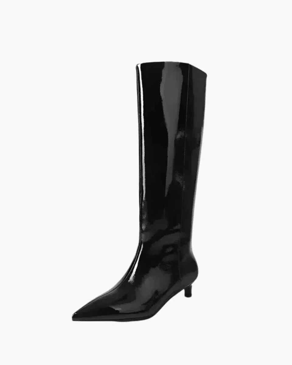 Tiziana – Kitten heel – Knee-high boots