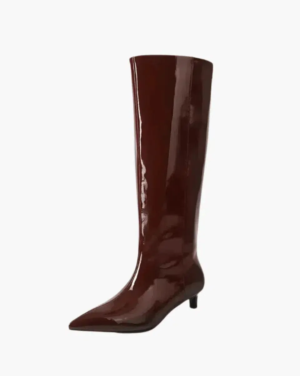 Tiziana – Kitten heel – Knee-high boots