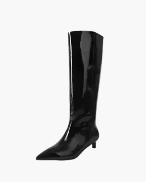 Tiziana – Kitten heel – Knee-high boots