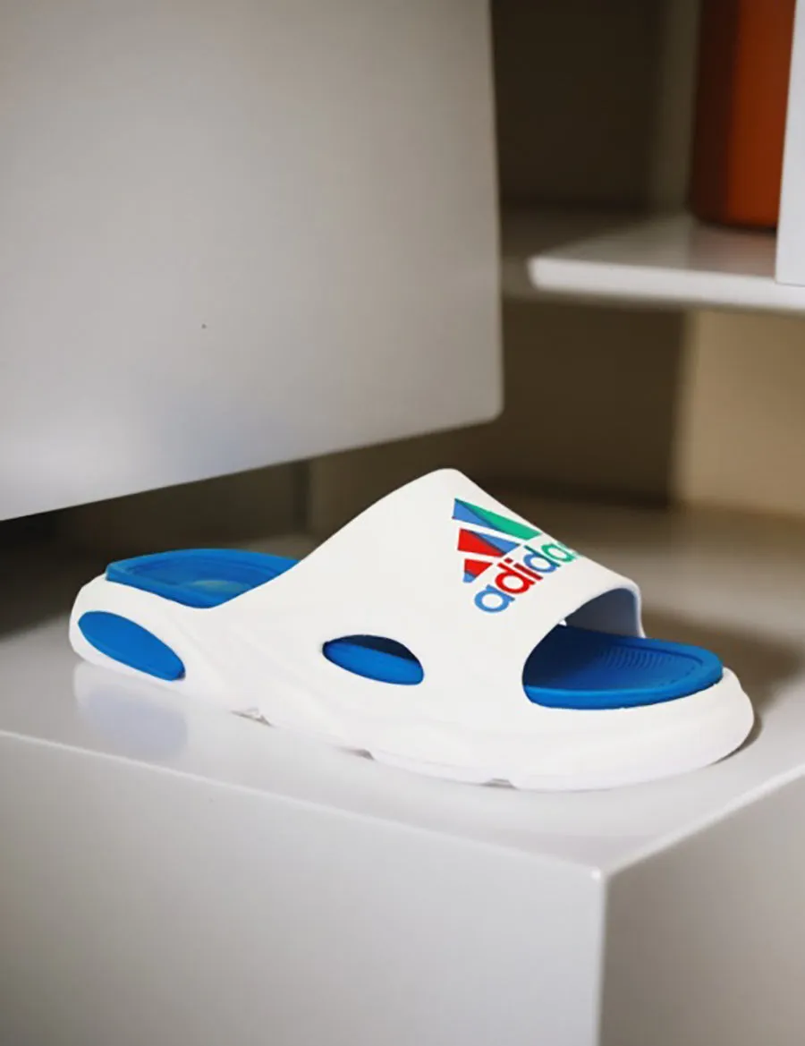 White Blue | Soft Slippers for Men