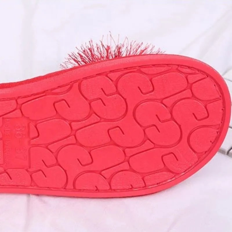 Women's Plush Solid Home Slippers