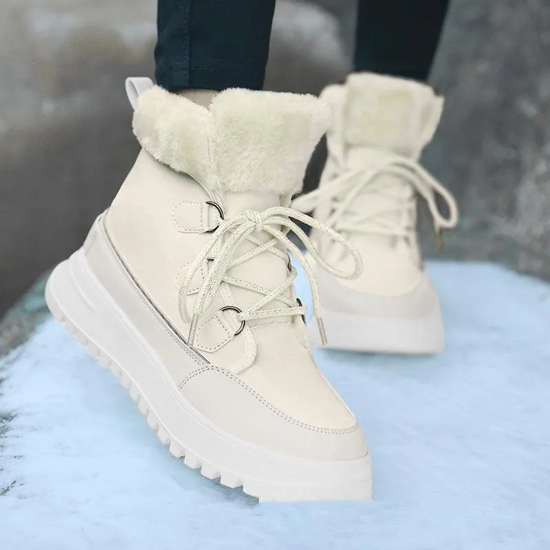 Women's Snow Boots – Warm & Stylish, Anti-Skid Design