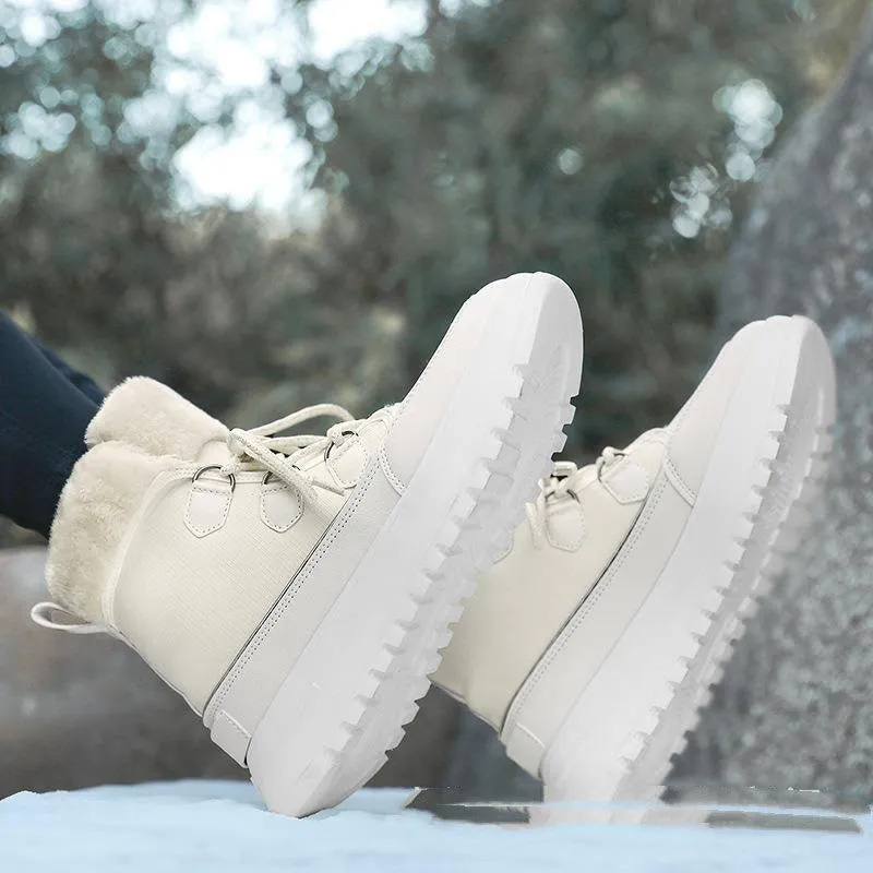 Women's Snow Boots – Warm & Stylish, Anti-Skid Design