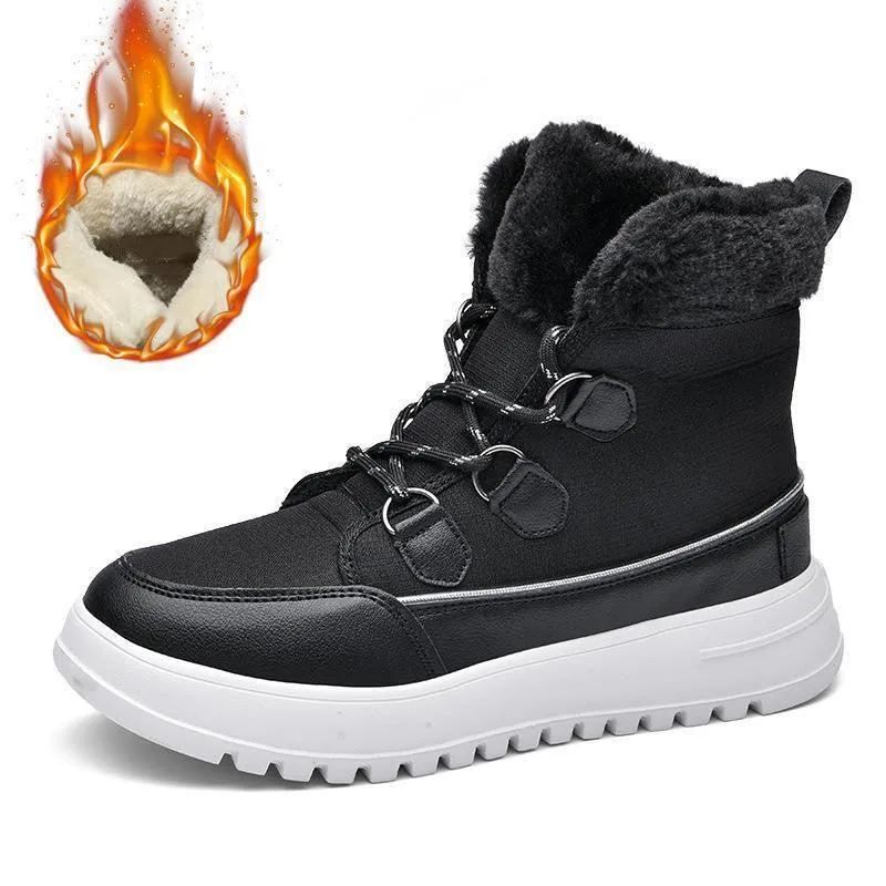 Women's Snow Boots – Warm & Stylish, Anti-Skid Design