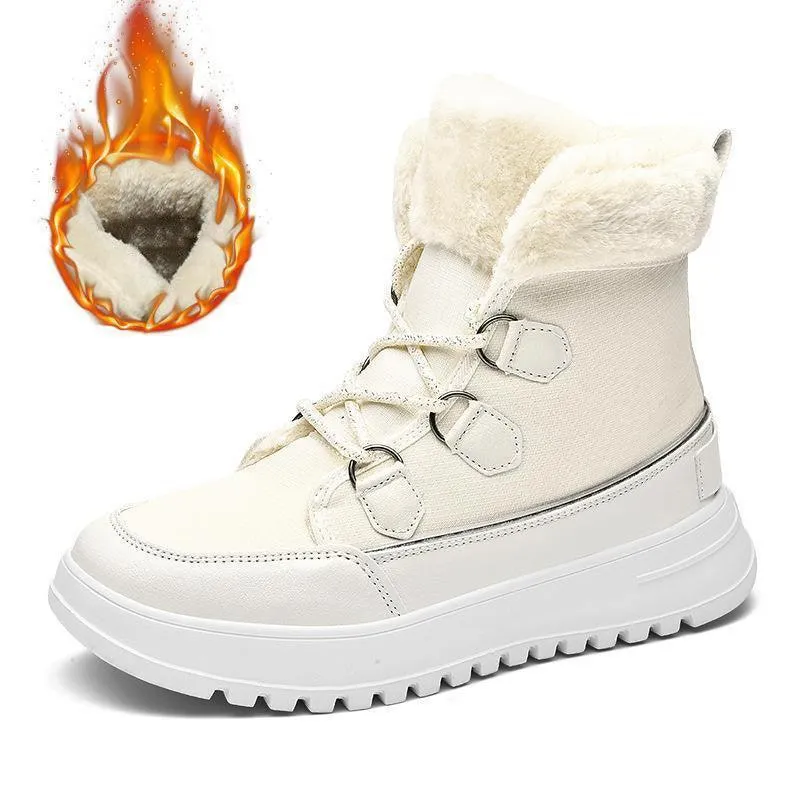 Women's Snow Boots – Warm & Stylish, Anti-Skid Design