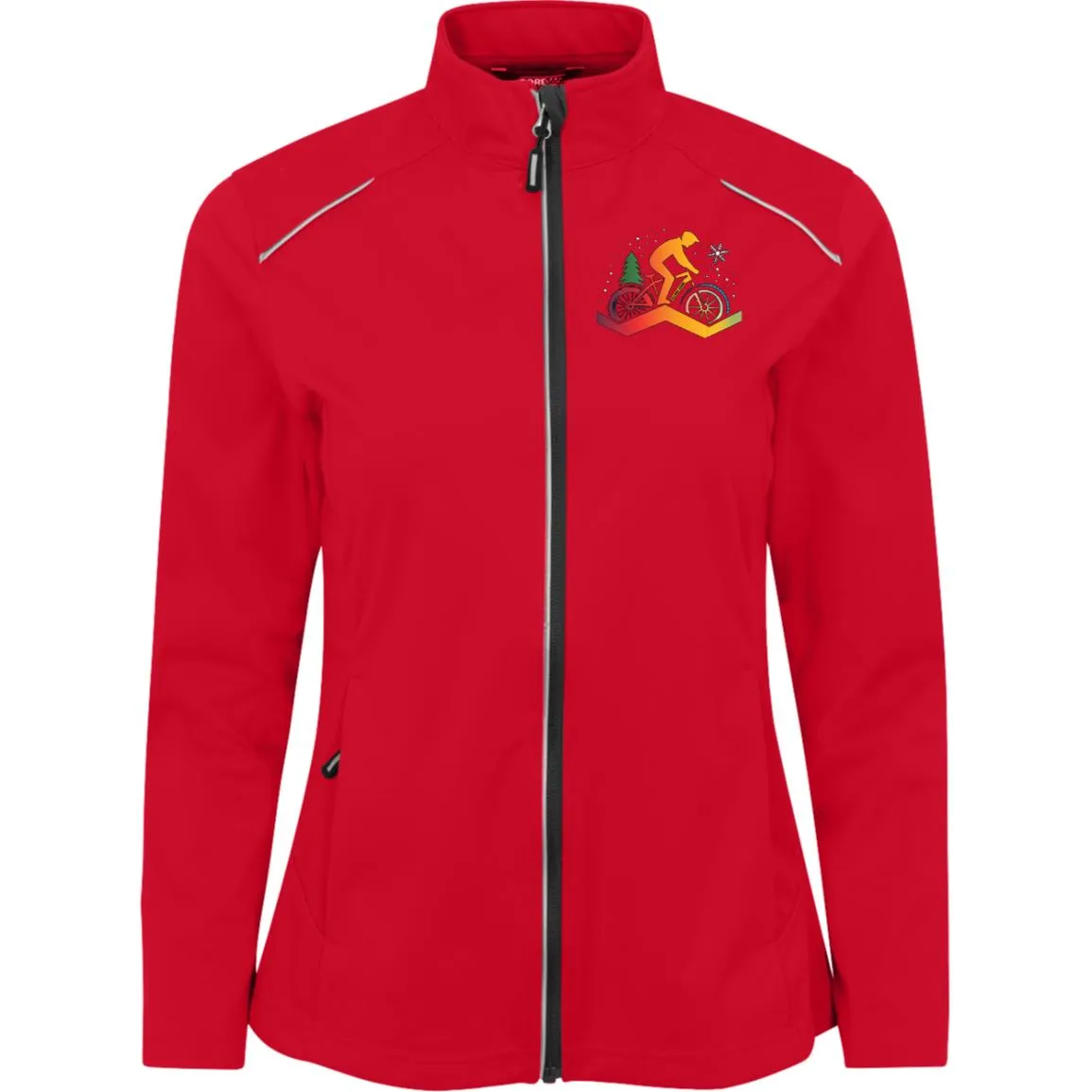 Womens Winter Cycling Weatherproof Tech Soft-Shell Jacket